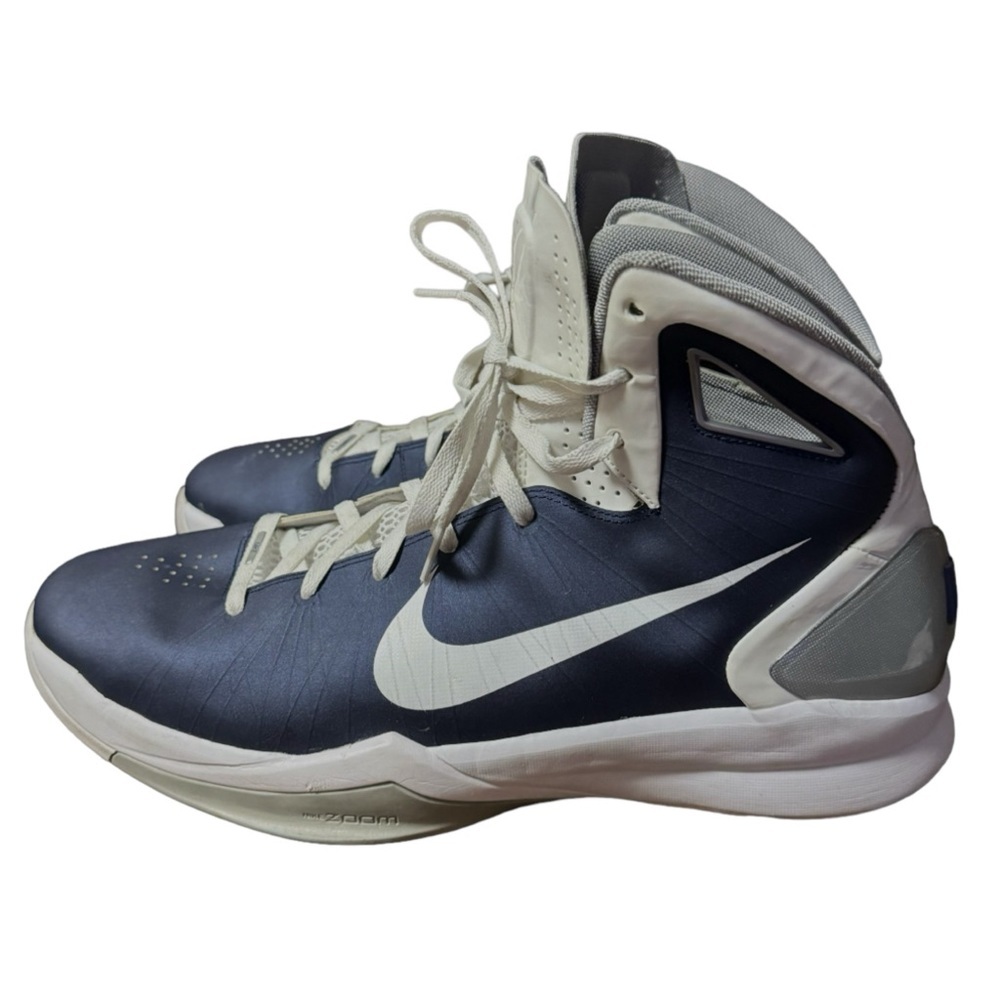 Nike Hyperdunk 2010 TB Basketball Shoes Navy, White, Grey BIG SZ 18 #407627-401